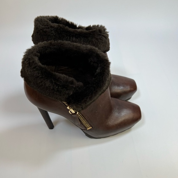 Guess Ivorie Brown Booties Size 6 - Picture 5 of 16